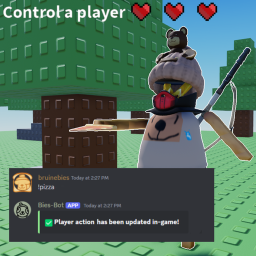 Control a player!