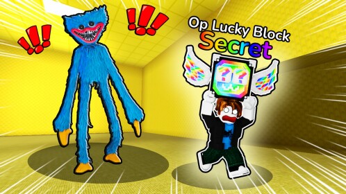 Steal Lucky Blocks From Backrooms