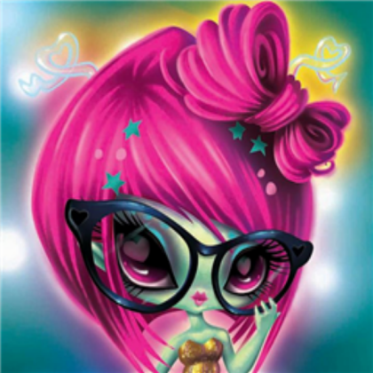 cartoon Alie Lectric novi star with glass Roblox decal