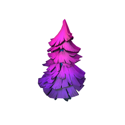 Purple and pink magic tree