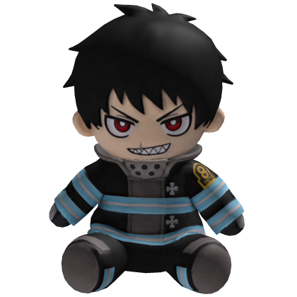 Pelúcia Shinra Kusakabe FIRE FORCE Roblox item