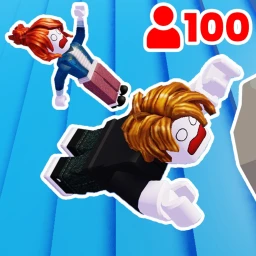 100 Player Slippery Stairs 😨 icon