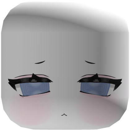 ꒰୨୧꒱cute swirl face Pastel blue thumbnail