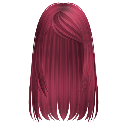 Cute Framing Minimalistic Dainty Hair (Hot Pink)