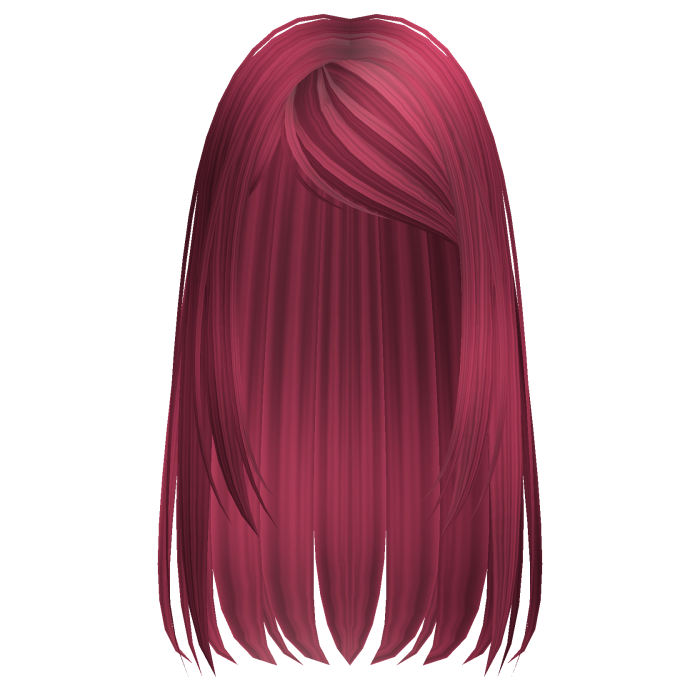 Cute Framing Minimalistic Dainty Hair (Hot Pink)