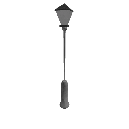 UrbanCore Street Lamp – Classic Straight Design