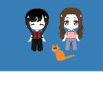 Ellie and Ayla gaming squad