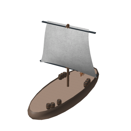 Working Boat Castle Medieval Kingdom Knight