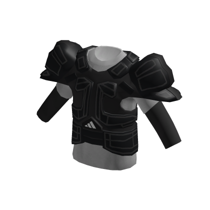 adidas Black Padded American Football Jersey thumbnail