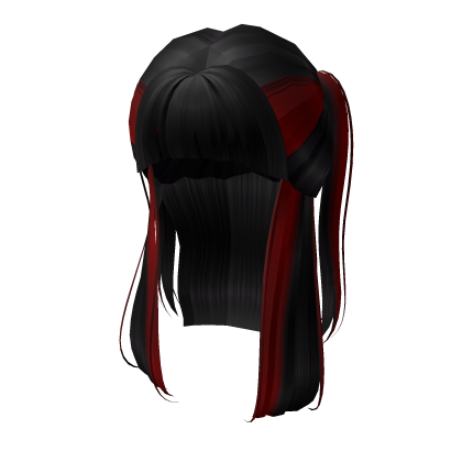 Y2K Split Half-Up Pigtails Roblox item