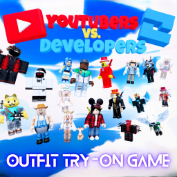 ⭐ YouTubers Vs Developers: Outfit Try‑On Game ⭐