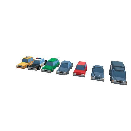 🔪 [UPDATED] Low Poly Cars