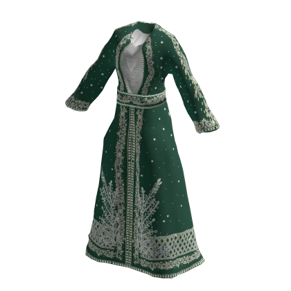 Green Moroccan Kaftan | Roblox Item - Rolimon's