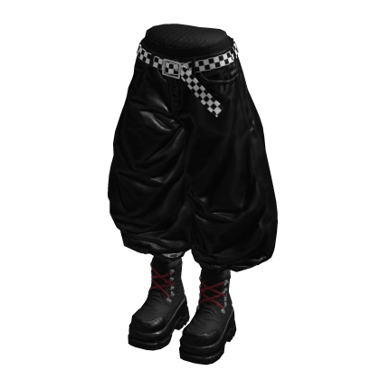 Kaido Racer 街道レーサー Punk Racer Pants(Bl