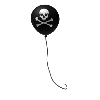 ✞ Skull Balloon thumbnail