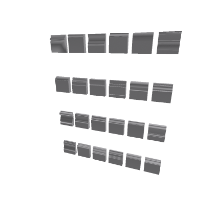 Baseboard / Wall Trim Set