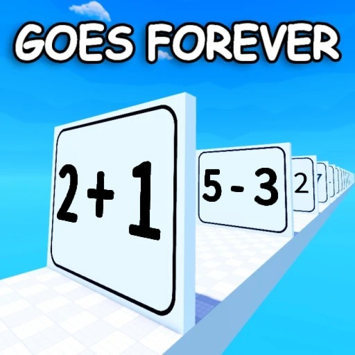 Infinite Math 🧠 official Roblox game thumbnail