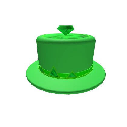 Classy Emerald Top Hat Roblox item thumbnail