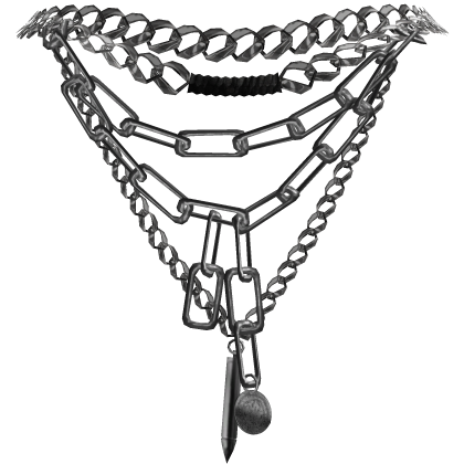 1.0 Brutalist Silver Chain Necklace