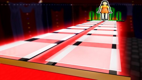 Impossible Glass Bridge Obby! (Squid Game)