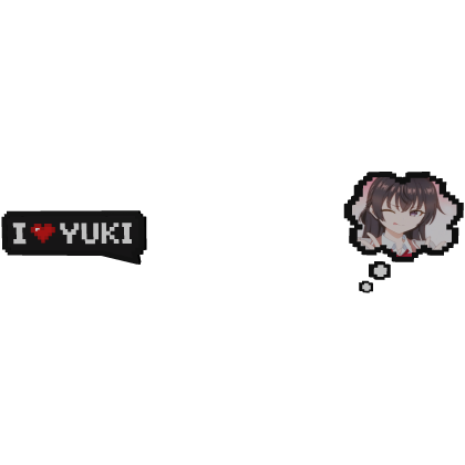 Yuki Suou ROSHIDERE | Love Text + Thinking Bubble