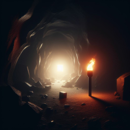 Lonely cave
