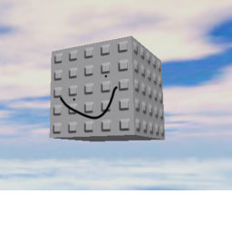 cubes fall from the sky