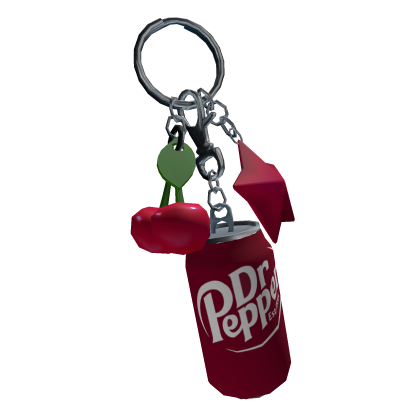 DrPepper Soda Keychain thumbnail