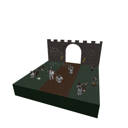 Medieval battle