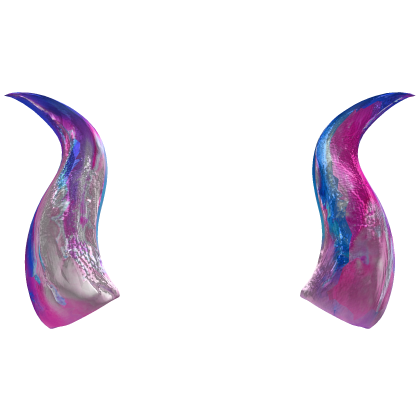 Galvanized Candy Azure Peak Horns