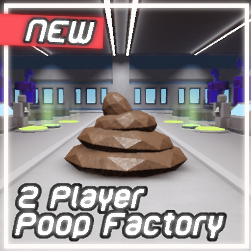 2 Player Poop Factory Tycoon icon