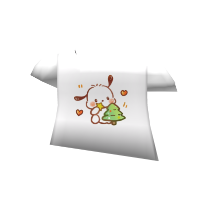 ♡ Kawaii Christmas off shoulder shirt