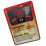 Evil Jimmy's Trading Card