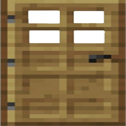 puerta de minecraft xd Roblox decal