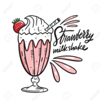 strawberry x milkshake