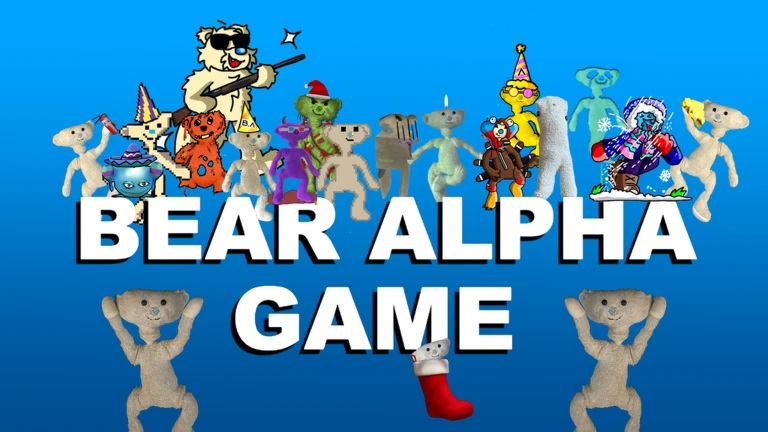 Bear Alpha Game promotional artwork showing bear characters; separate experience artwork, not a confirmed Hollow reward
