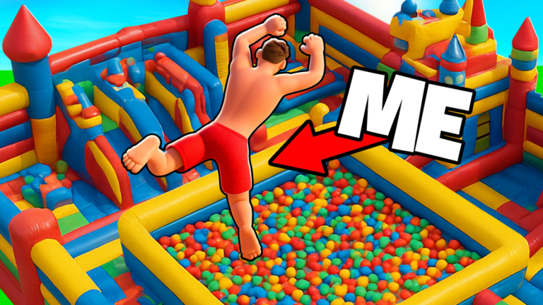 Bouncy Castle Jump Obby screenshot 1
