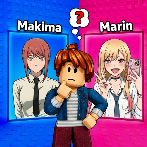 Would You Rather: Anime Girls Outfit Tower Roblox game