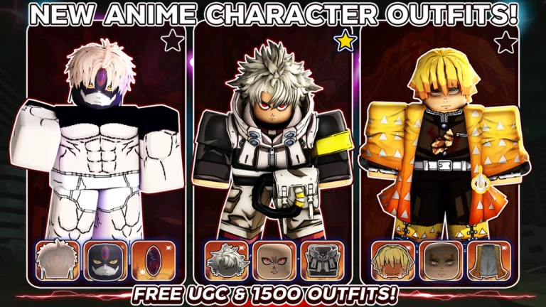 [⭐FREE UGC] ANIME OUTFITS DESIGN