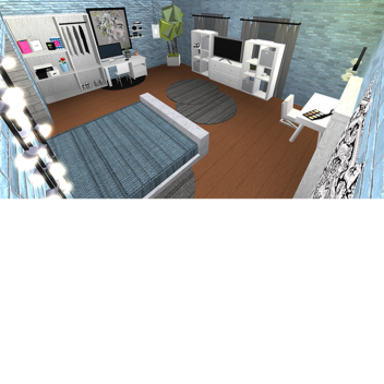 blue bedroom (: (showroom)