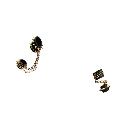 Chain Spike Punk Bracelets | Black Bronze thumbnail