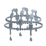 Pure Cut Diamond Headpiece