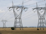Power lines and types of poles