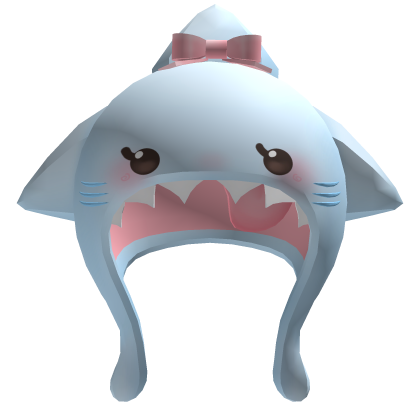 Cute Silly Girl Shark Hood