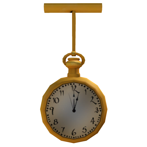 Conductor's Gold Pocket Watch
