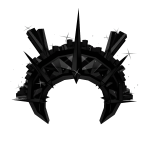 Black Crystal Nymph Halo