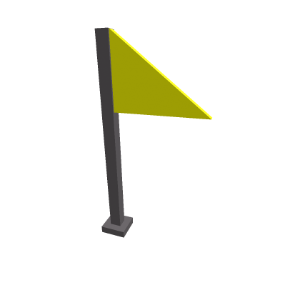 Simple Yellow Flag