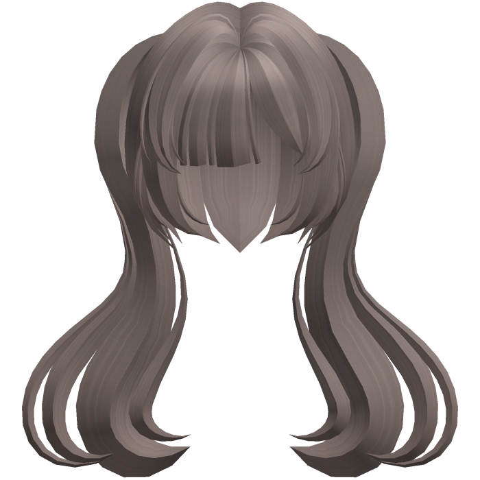 moe thick long fluffy ponytails ash brown