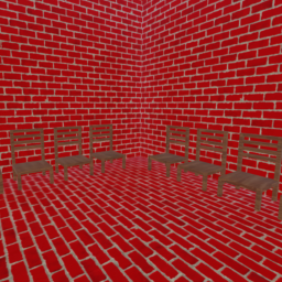 Sit In A Brick Cube