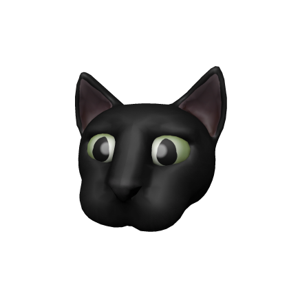 Roblox Item Tiny Cat Head (For Headless)